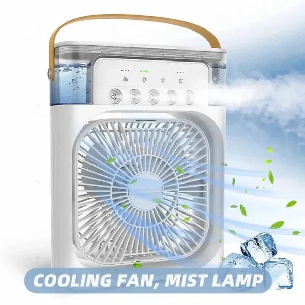 USB Cooling Fan with LED & Mist