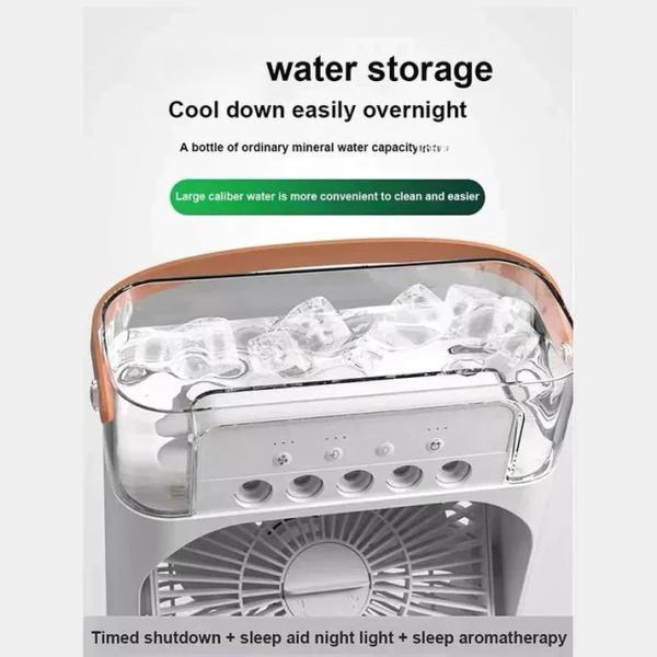 USB Cooling Fan with LED & Mist